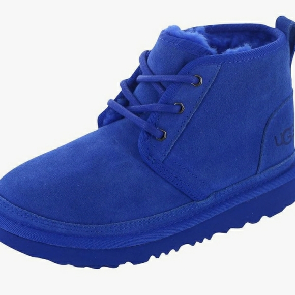 NIB UGG KIDS NEUMEL TASMEN BOOTS NAVY ๐ BLUE Sz. US 2 or 3 - Picture 10 of 12
